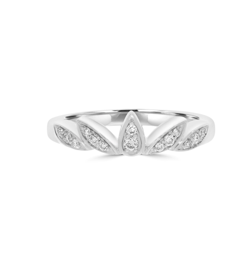 Crown Design Women's Wedding Ring | WED051