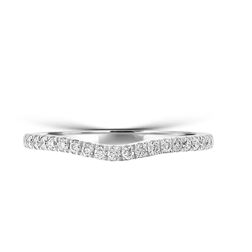 Claw Set Diamond Wedding Rings | WED042
