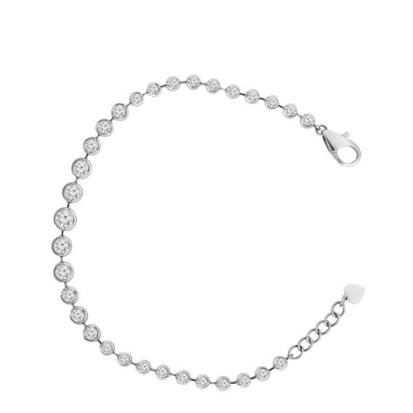 Classic Diamond Bracelet | Round Cut | DS013