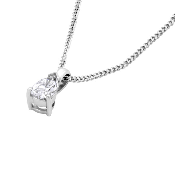 Diamond Pendant | Pear Cut | D_S023