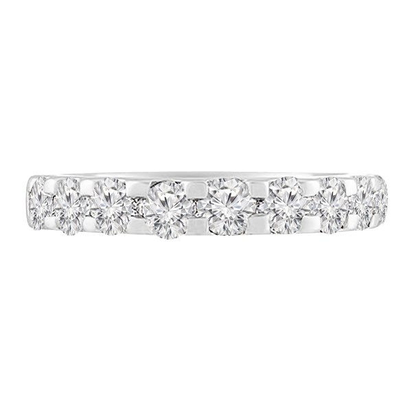 Claw Setting Set Diamond Wedding Ring | WED014